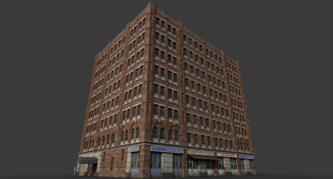 modular 3d assets for game environment