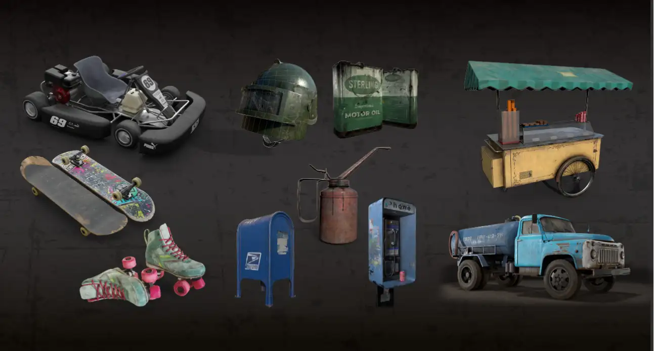Game Art Props