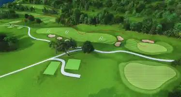 golf course view