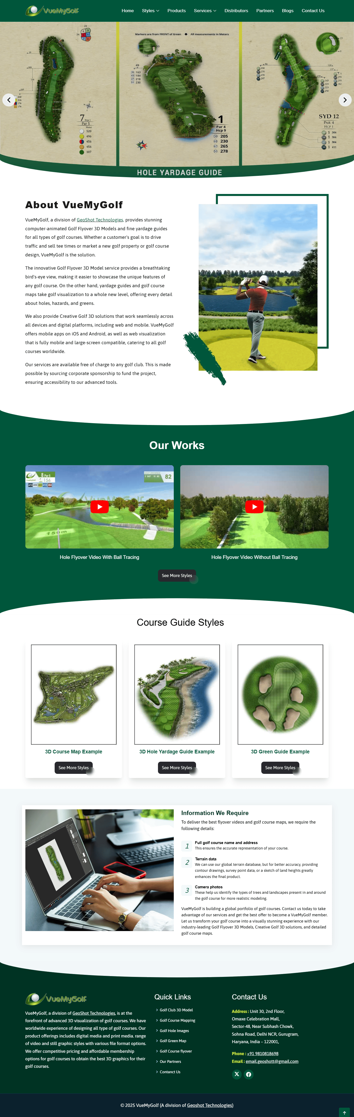 vuemygolf